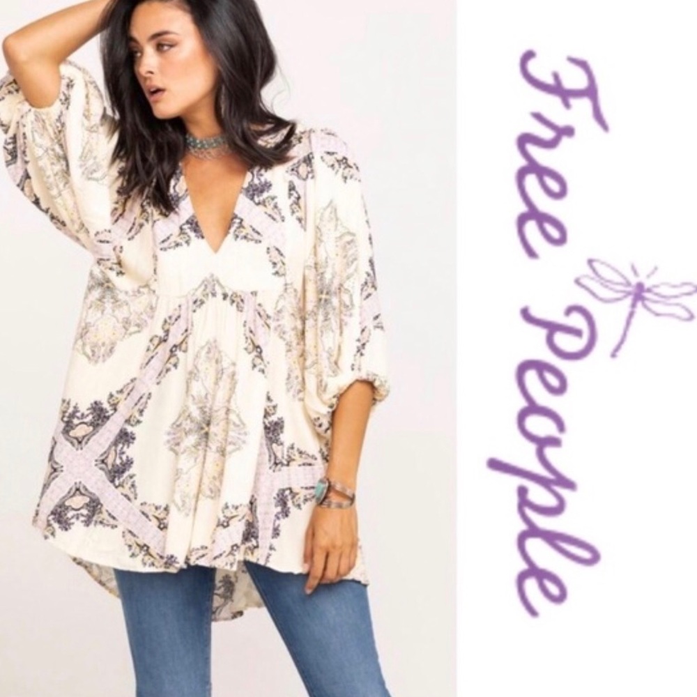 Free People Girl Talk Tunic XS